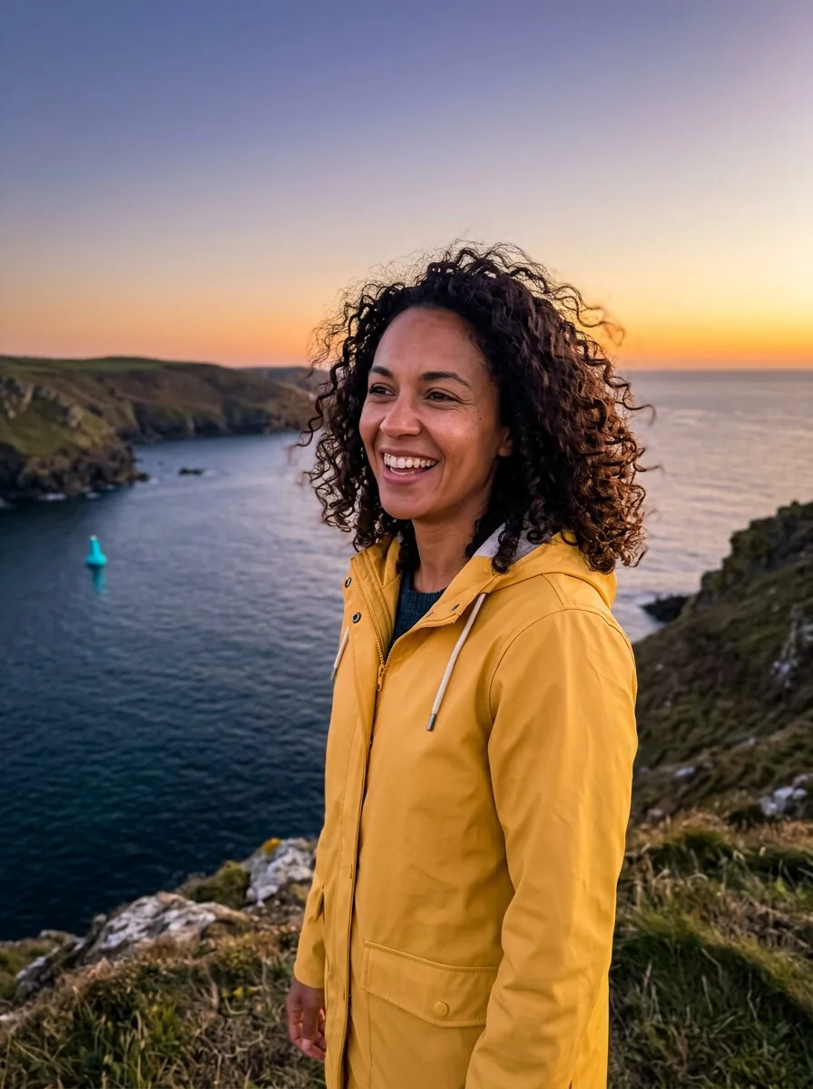 Finished AI-generated travel photo with natural detail and vibrant color