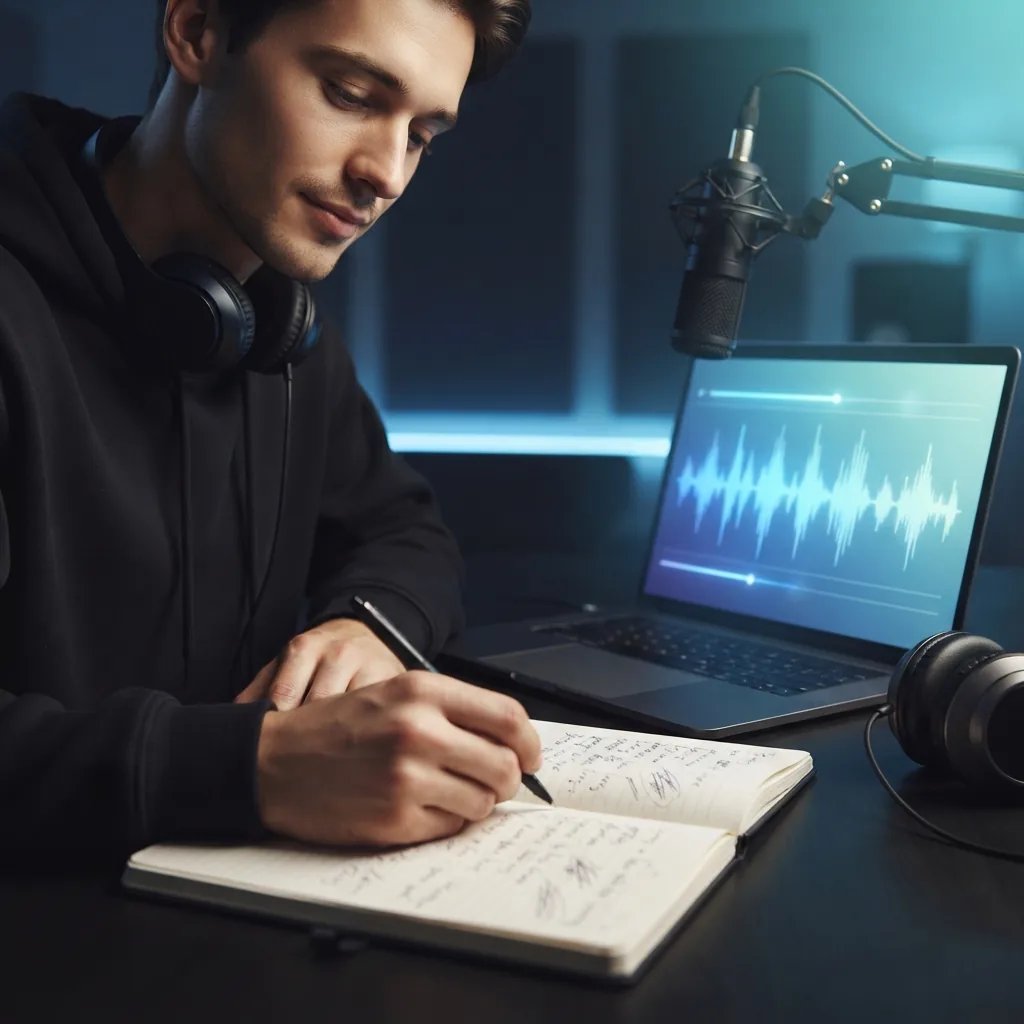 Beginner using a phone to make house beats with AI
