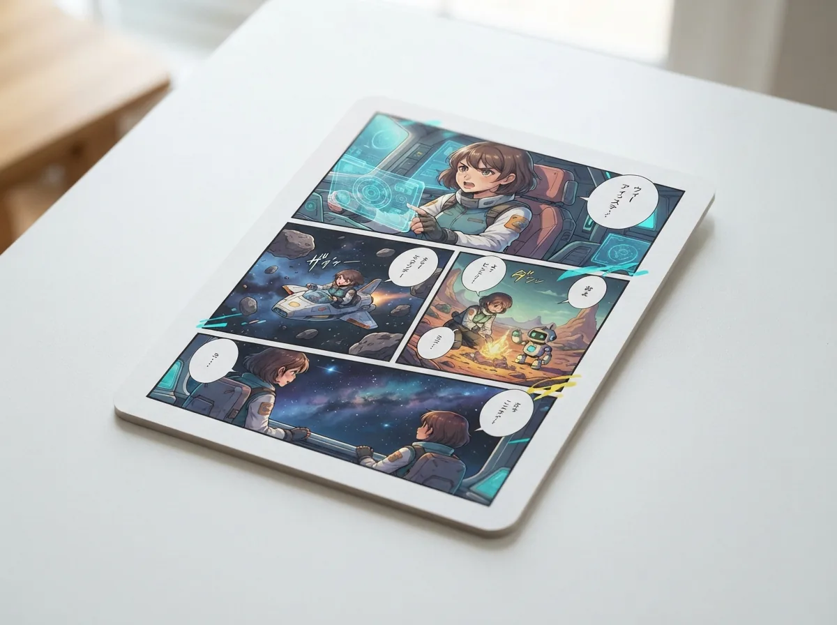 How do you maintain consistent characters across panels?