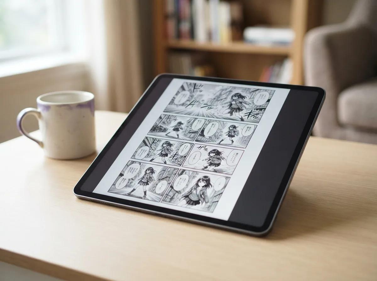 Hvordan forvandler en manga-side-generator tekst til kunst?