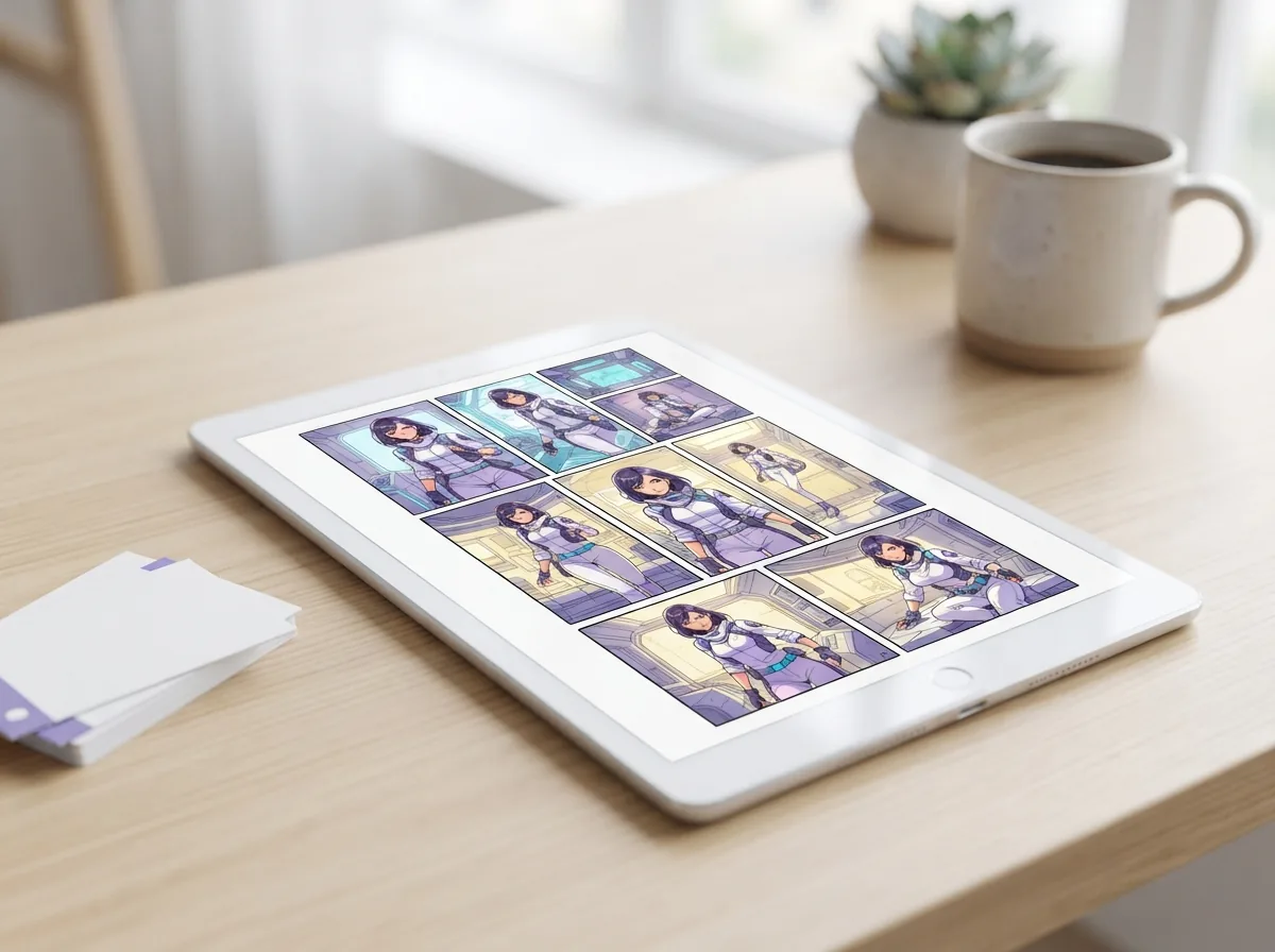 Hvordan forvandler en skisse til manga-AI grove utkast til ferdige sider?